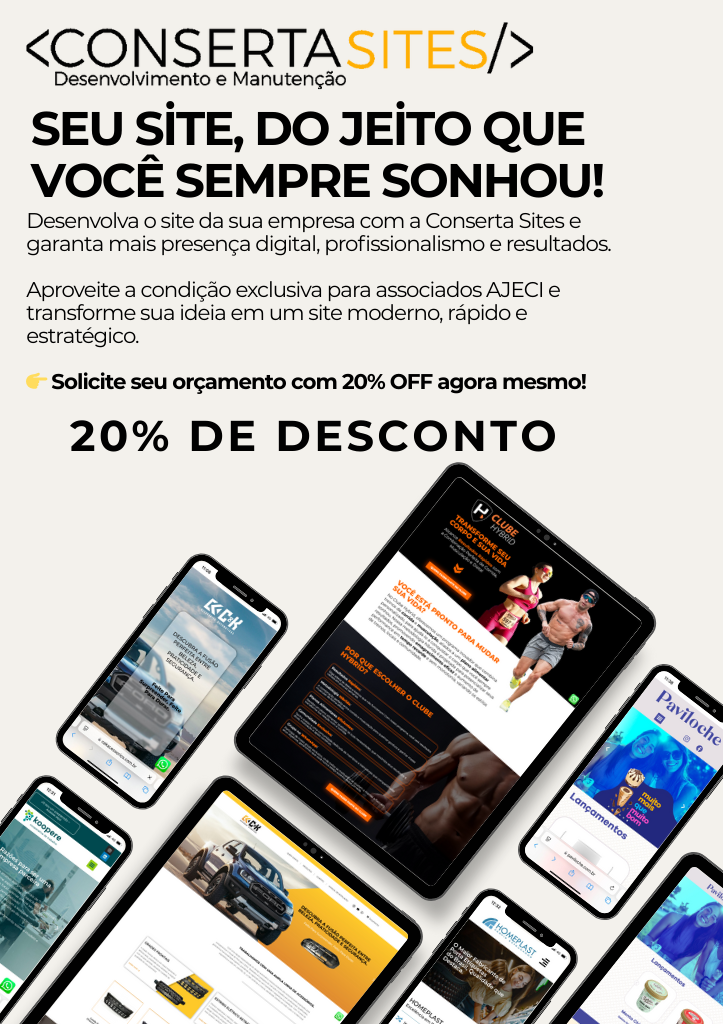 Conserta Sites – Desenvolvimento e Manutenção de sites